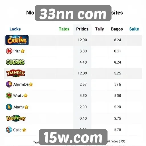 Compare jogos populares no 33nn com com outros sites