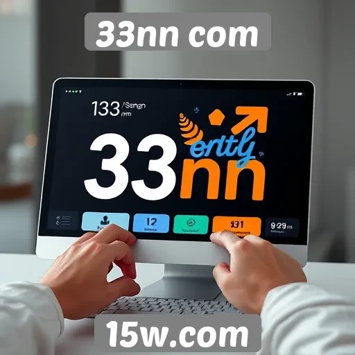 Interface do usuário do 33nn com em foco
